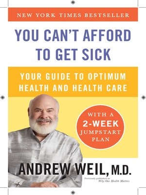 cover image of You Can't Afford to Get Sick